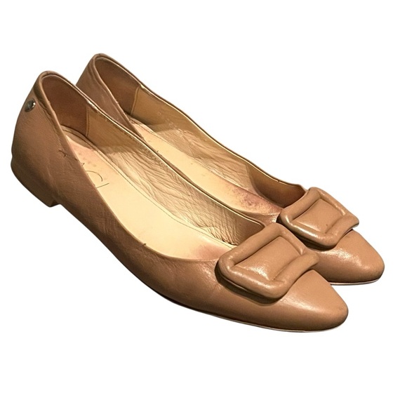 Agl Shoes - AGL Elegant Tan Women's Flats Size 9